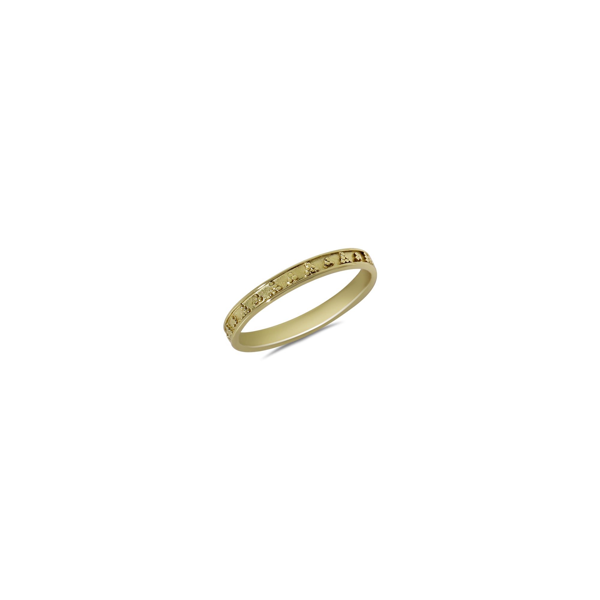 TRIANGLE BEAD RING