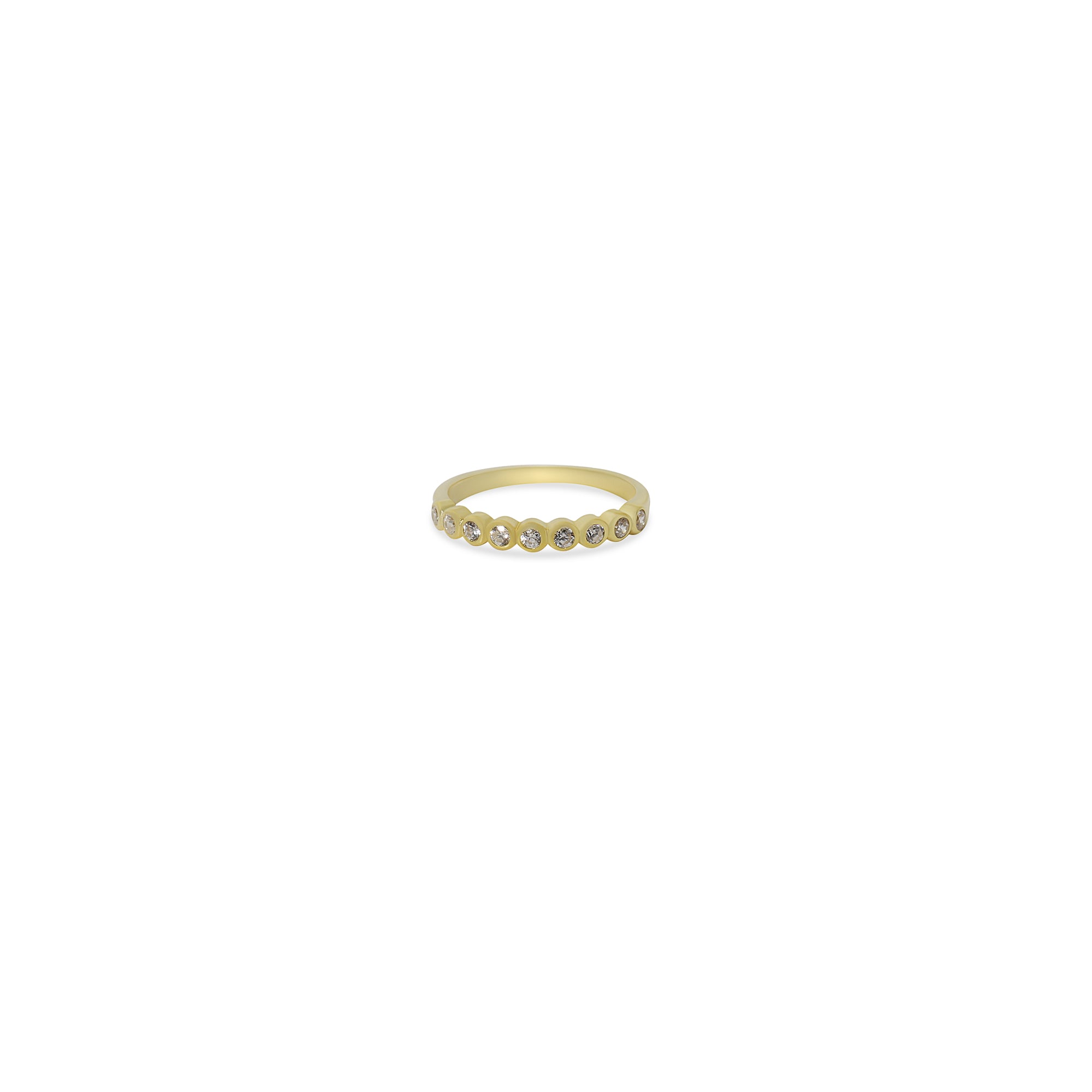 CZ BEZEL RING