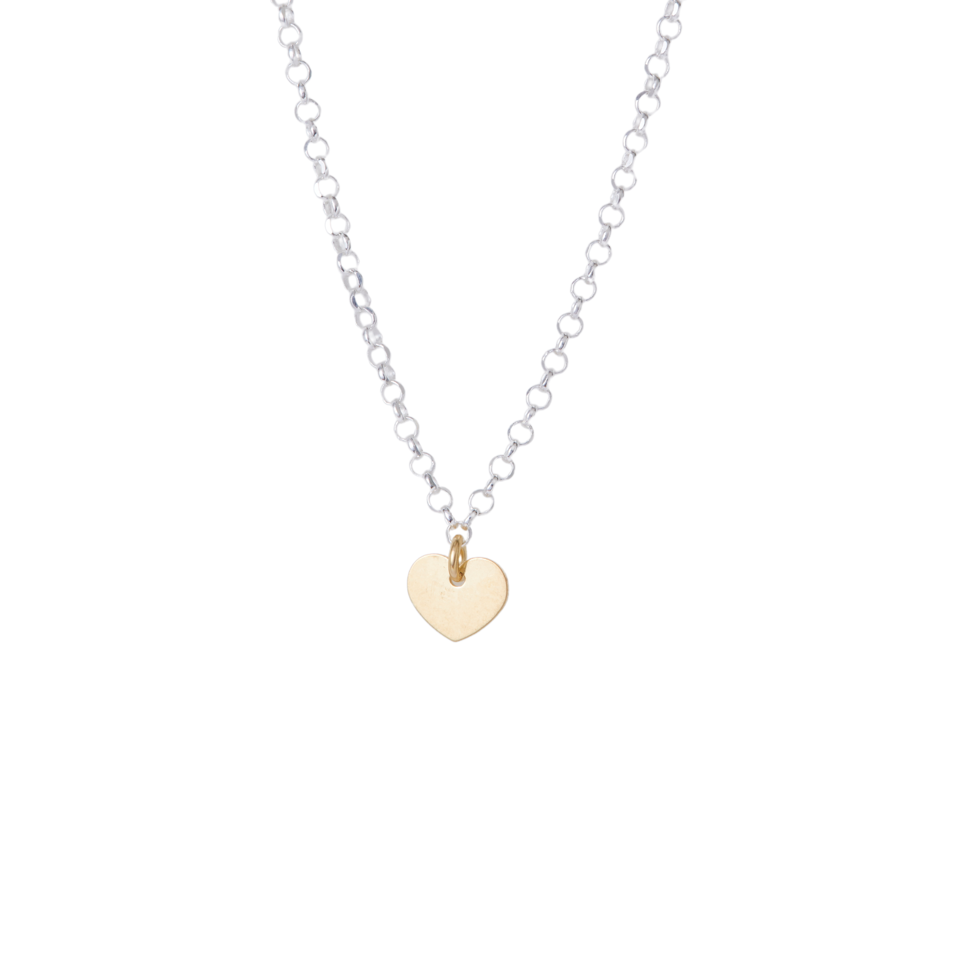 THE HEART PENDANT CHAIN NECKLACE