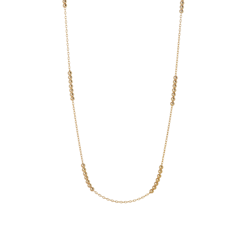 THE BEADED CABLE CHAIN NECKLACE