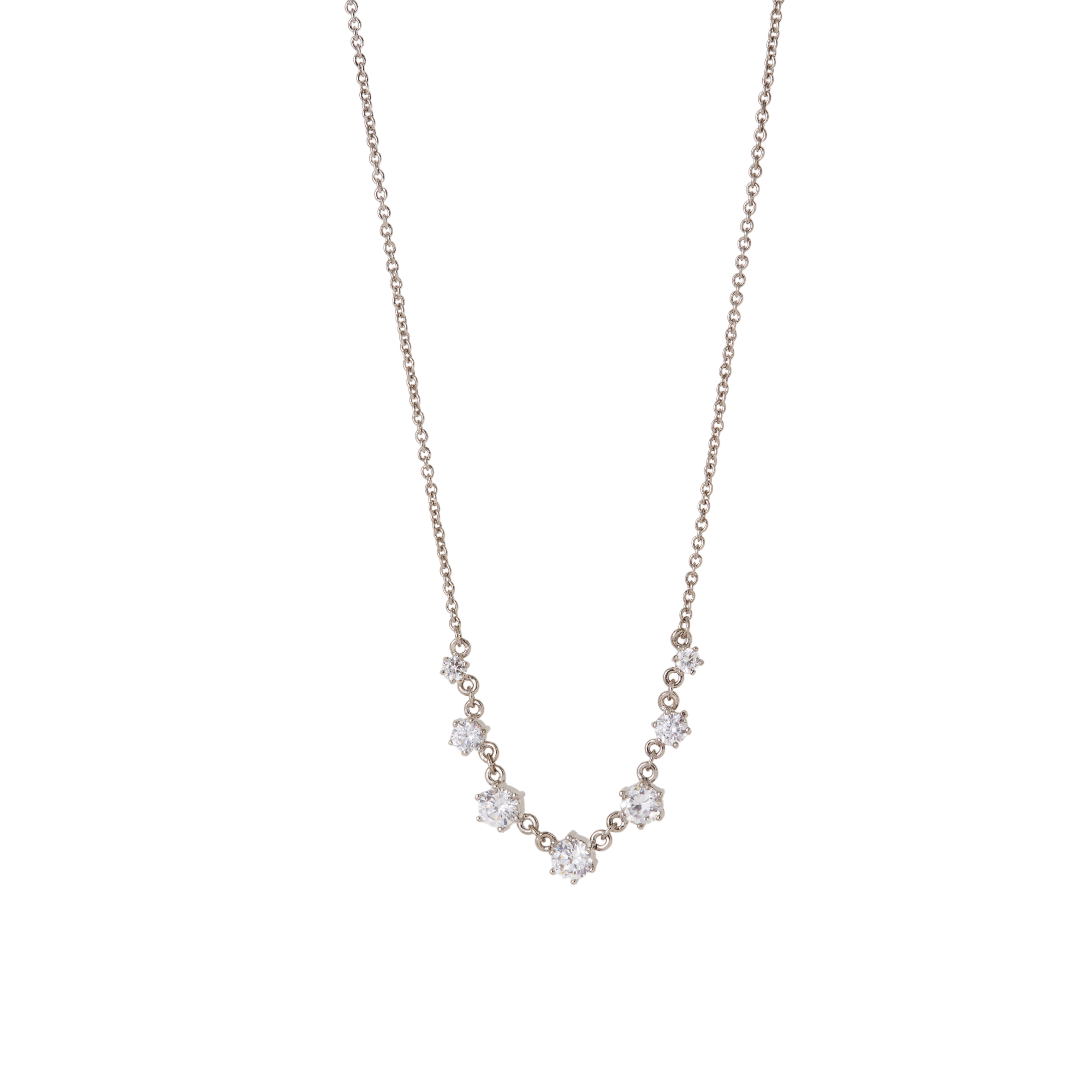 THE CZ ROSE NECKLACE