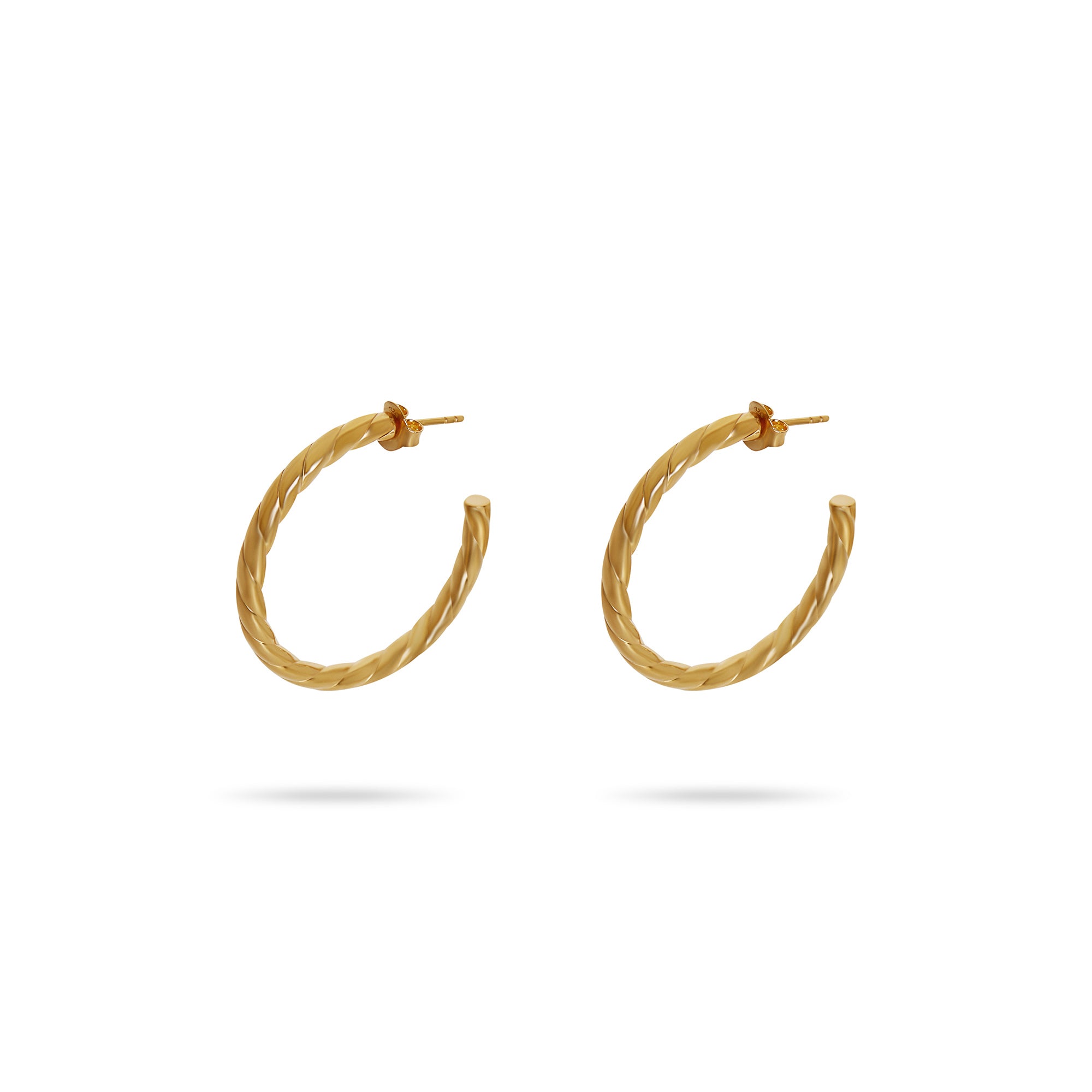 THE TWISTED HOOP EARRING