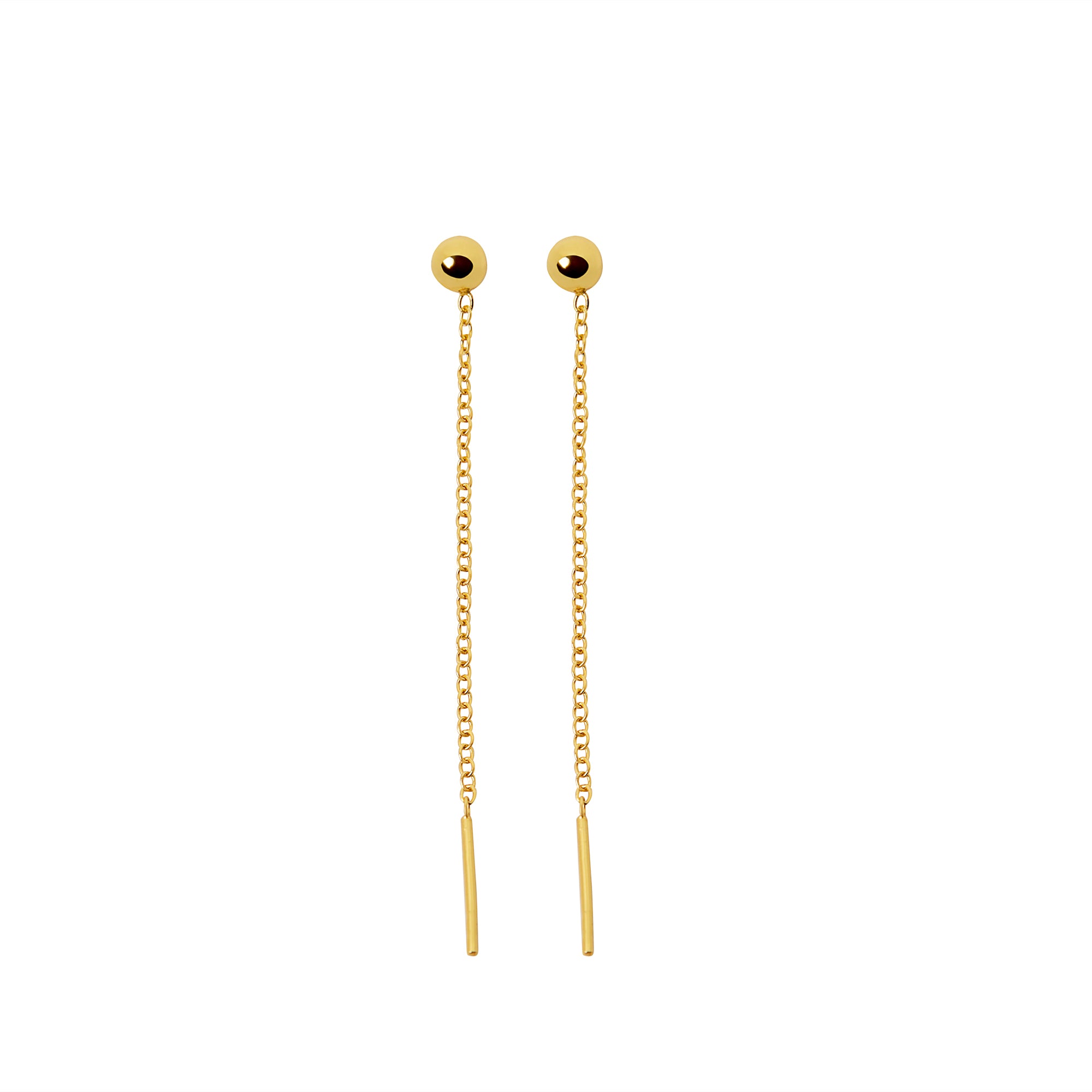 THE BELLA THREADER EARRING