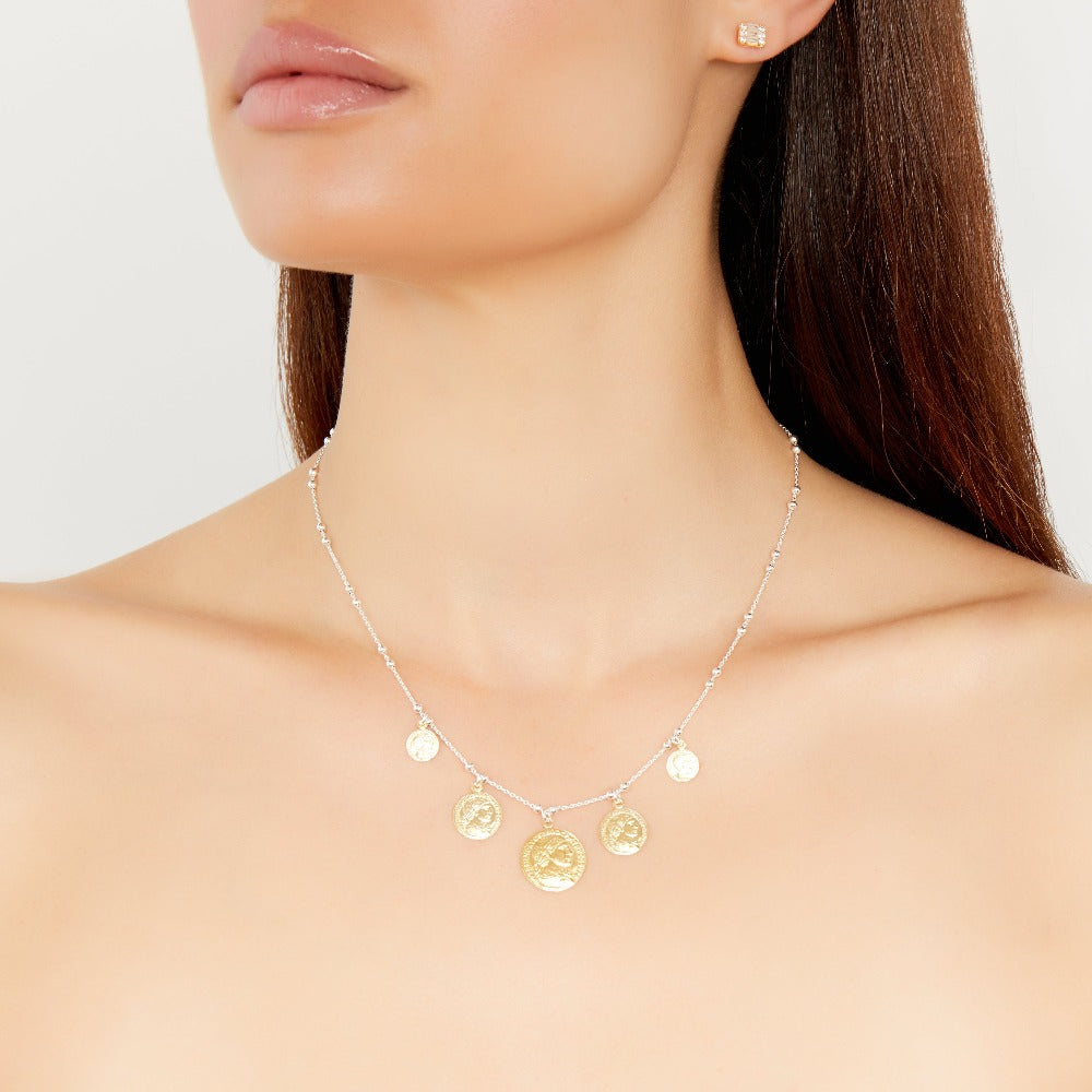 THE GRECIAN COIN NECKLACE
