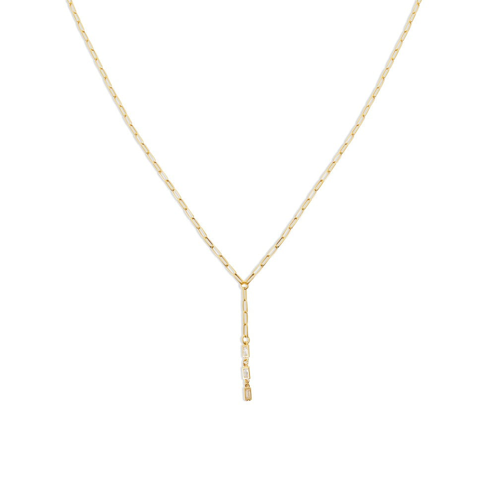 THE LENA LARIAT NECKLACE