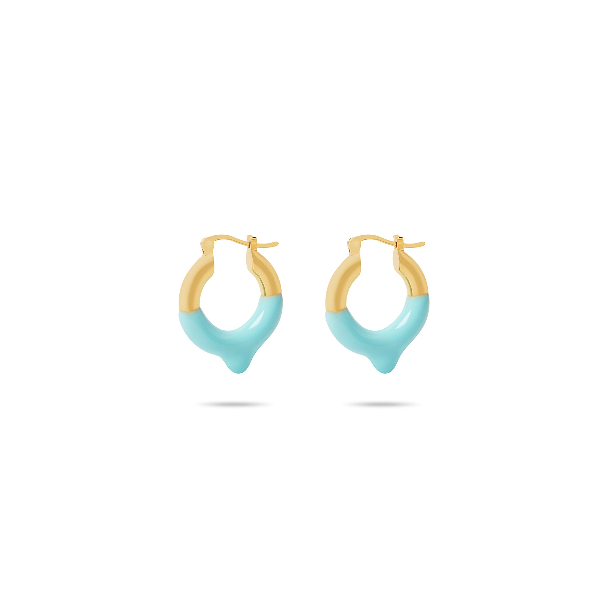 THE BLUE ENAMEL HOOP