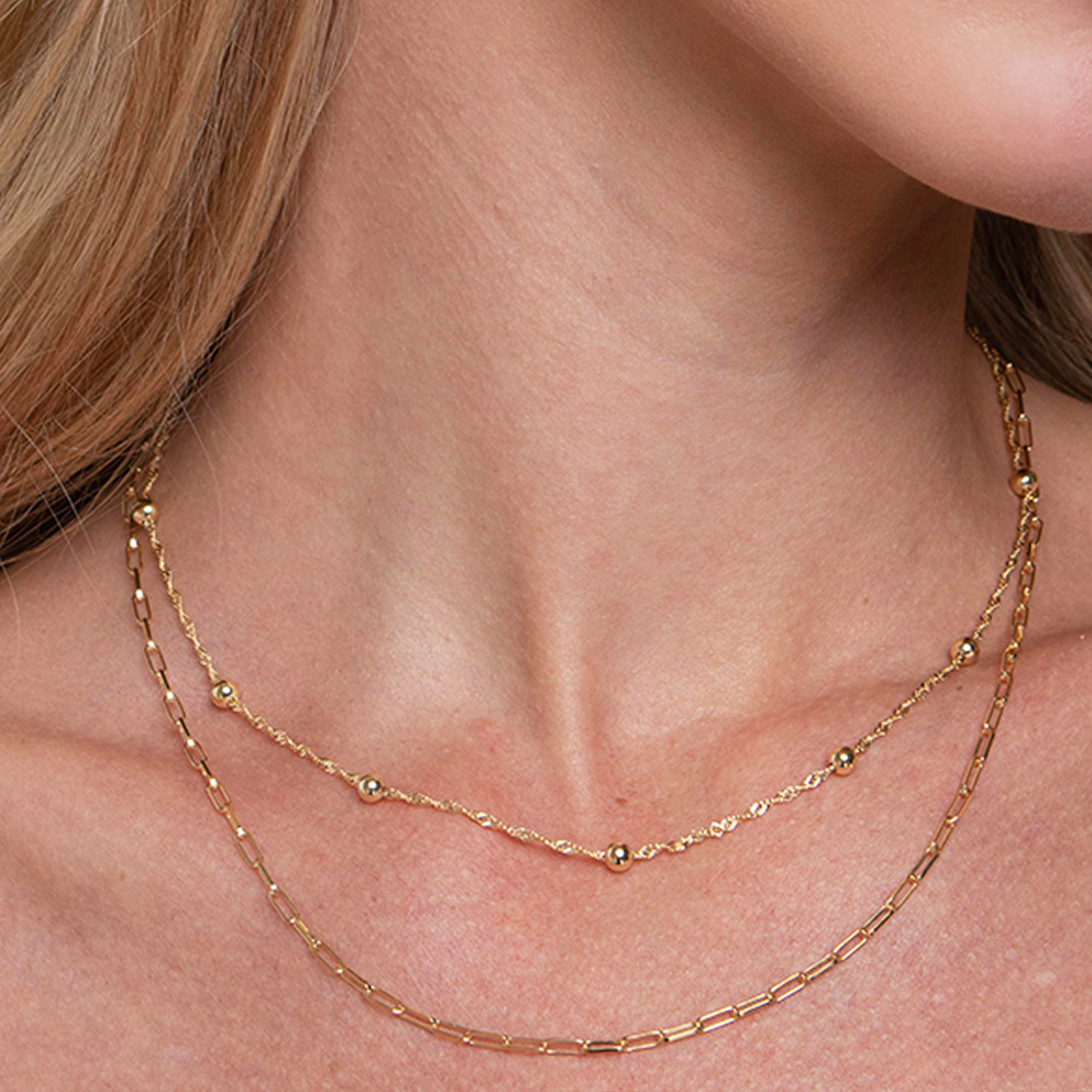 THE THIN PAPERCLIP NECKLACE