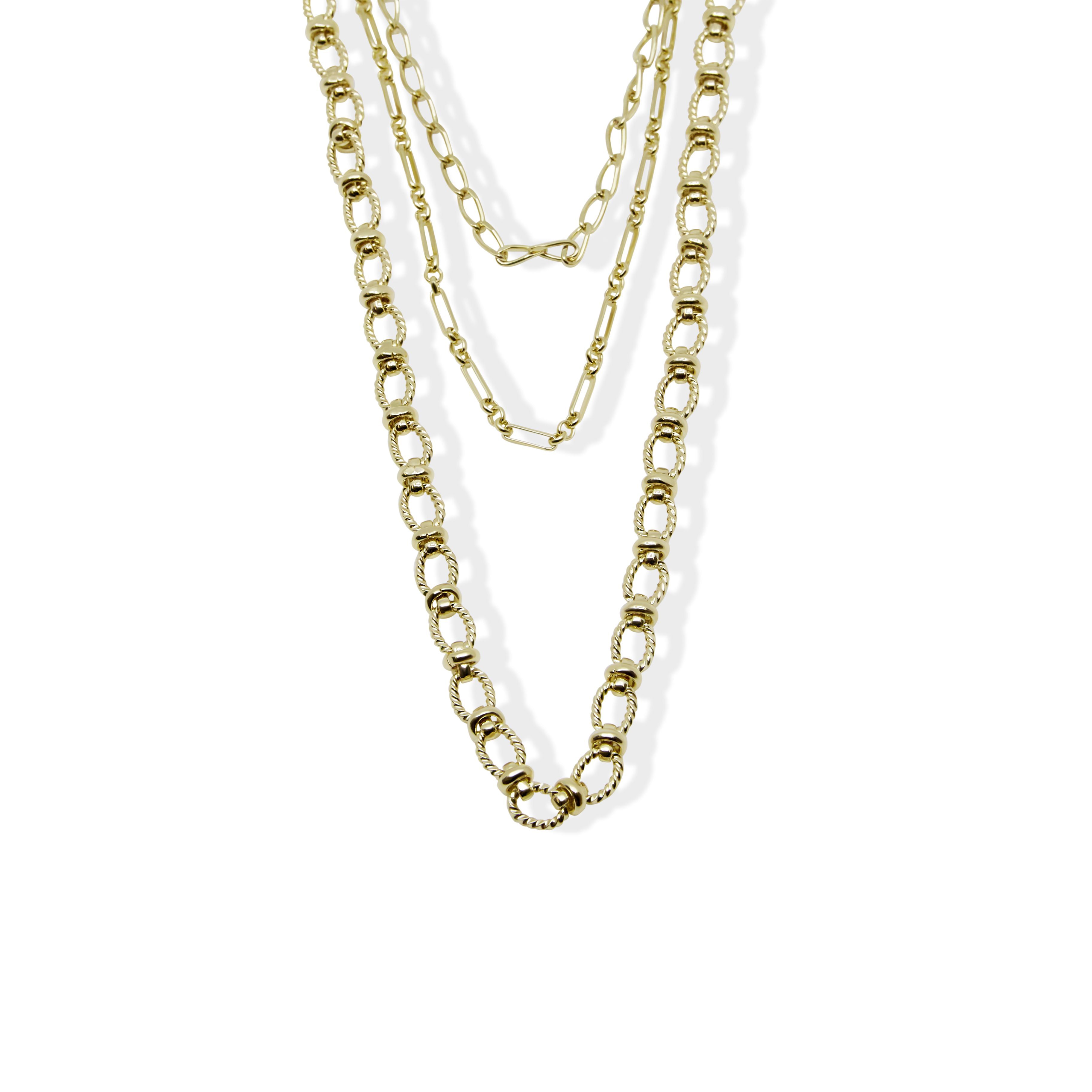 THE CELI TRIPLE LAYERED NECKLACE