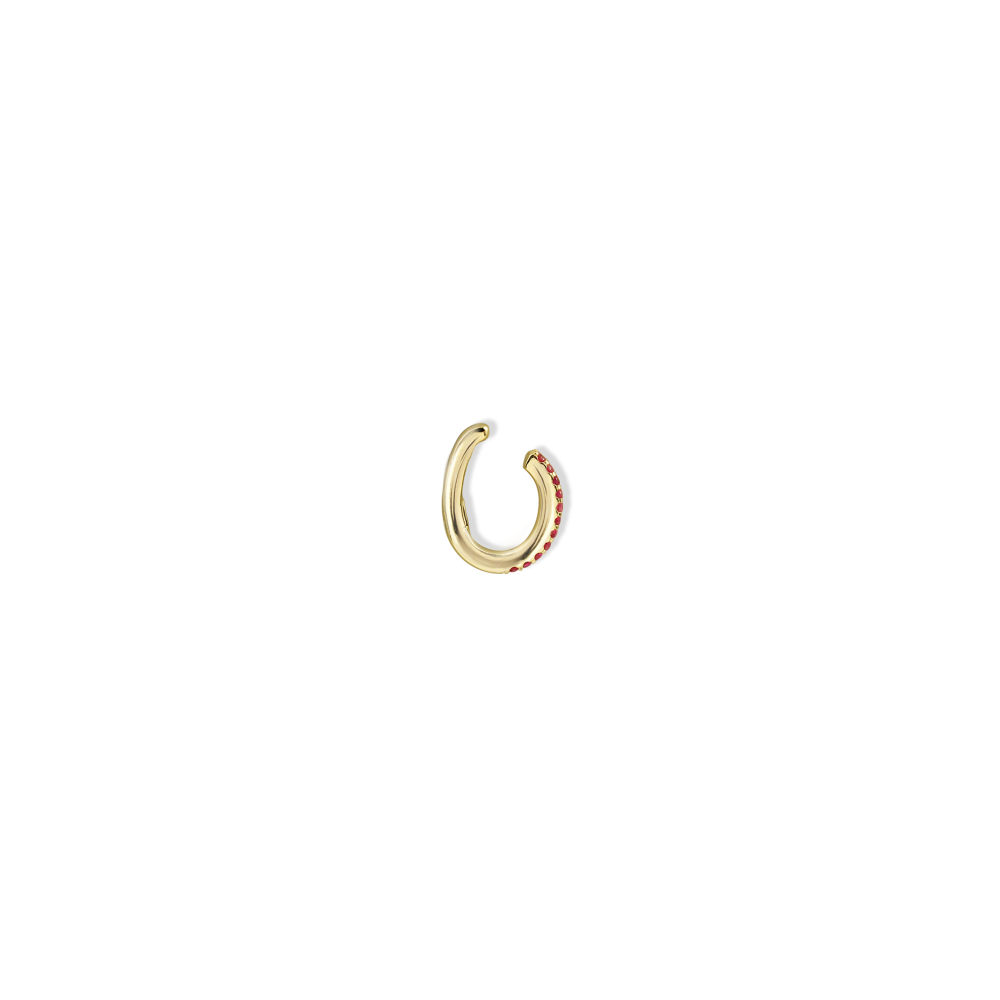THE MAGENTA CZ EAR CUFF
